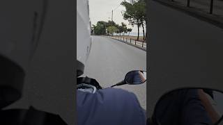 Sea thessaloniki motorbike video riding [upl. by Danaher]