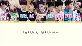 Exo  Lightsaber EngRomHan Picture  Color Coded HD [upl. by Jc]