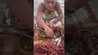 seaweed seafood mukbang alcaraztv [upl. by Iblehs]