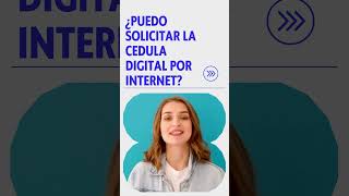 ¿Puedo hace la solicitud de mi céduladigital por internet  cedula cédula shorts shortsvideo [upl. by Anitra]