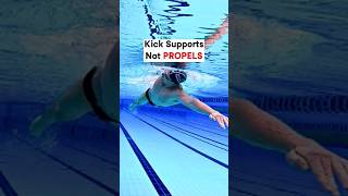 Kick supports NOT PROPEL swimtechnique [upl. by Laban380]