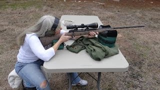 Weatherby 270 Mag LONG RANGE 250 yards FIRST SHOTS Teri LaFaye The Pistol Poet [upl. by Lohman10]