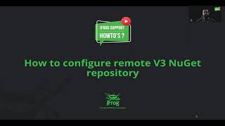 How to configure remote V3 NuGet repository in Artifactory [upl. by Torrence866]