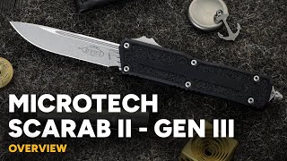 Microtech Scarab II Gen III  Featuring Dual Fuel amp Crud Kutter Technology  Overview [upl. by Flavius]