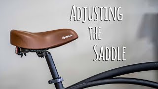 Adjusting your Ebike Seat [upl. by Ellinnet]