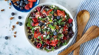 Berrylicious Balsamic Summer Salad [upl. by Dene]