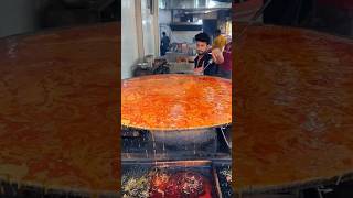 ⚡⚡ Biggest Curry Making Process⚡⚡ shorts telugufoodie esangathulu streetfood foodie omelette [upl. by Nohsad293]