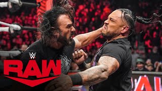 Raw’s most shocking moments Raw highlights Jan 15 2024 [upl. by Akkina]