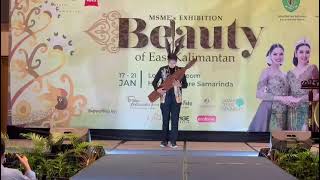 Nampil Di Acara MSMEs EXHIBITION BEAUTY OF EAST KALIMANTAN  Cover Music Asmalibrasi [upl. by Farkas]