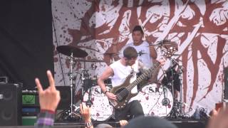 Chelsea Grin  Crewcabanger Live  Extreme Thing 2013 [upl. by Leveridge]