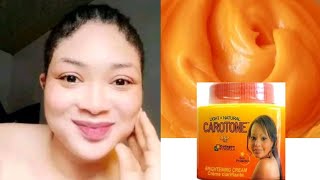 How to mixed Carotone cream zero Side Effect 3days whitening [upl. by Nuajed933]