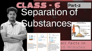 class 6  science  separation of substances [upl. by Otreblig]