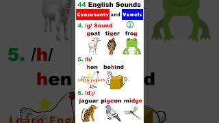 44 English Sounds 1  Consonants and Vowels [upl. by Eduard814]