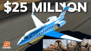 Inside look at the 25 Million Gulfstream G280 Private Jet [upl. by Ninnetta]