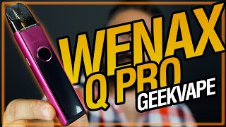 NUNCA VI UN BOTÓN ASÍ Geekvape WENAX Q Pro  revisión [upl. by Bryce]