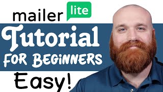 Mailerlite Tutorial For Beginners  How To Use Mailerlite [upl. by Aicener]