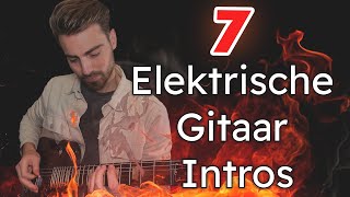 Elektrische gitaar leren spelen voor beginners met deze riffs op 1 snaar [upl. by Aiuqat]