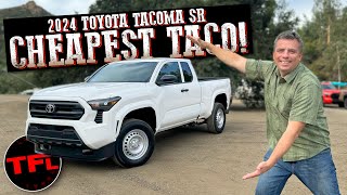 I Drive the CHEAPEST New 2024 Toyota Tacoma 4x4  First Drive Review [upl. by Ogu]