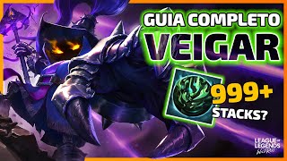 GUIA COMPLETO COMO JOGAR DE VEIGAR  LOL WILD RIFT [upl. by Lareneg]