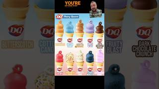 Dairy Queen Dipped icecream cones Food reaction dessert fyp tiktok [upl. by Nosnar107]