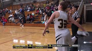 High School Girls Basketball Como Park vs Fridley [upl. by Ragnar]