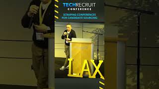 Scraping Conferences to Enhance Candidate Sourcing [upl. by Udelle175]