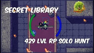 Secret Library 429 RP lvl Solo Hunt  Tibia Summer Update 2018 [upl. by Luehrmann]