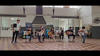 quotZamba azulquot  Camerata de Guitarras [upl. by Jenks215]