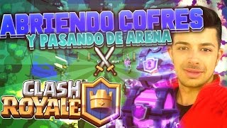 PASANDO DE ARENA FACILMENTE Clash Royale  SnyderYT [upl. by Ralat638]