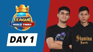 World Finals Day 1  Clash Royale League 2023 [upl. by Berkie]