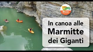 In canoa sulle Marmitte dei Giganti  Fossombrone  In viaggio con destinazionemarche [upl. by Clemmy]