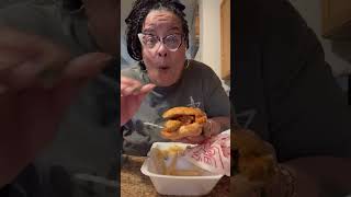 Crispy amp Juicy The Ultimate Raising Canes Chicken Sandwich Review [upl. by Atiral599]