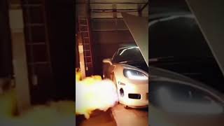 Vette FLAMETHROWER shorts dyno flames viralvideo [upl. by Asilem]