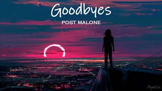 post malone  goodbyes slowed  reverb lyrics [upl. by Steffen]