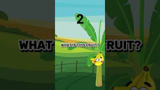 Fruits Vocabulary 🍎🍌 shorts fruits fruitsvocabulary animation english [upl. by Aikemahs]