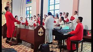 Gloria Maramba Kyrie MSJ amp Gloria Cardinal Advinculas Solemn Mass [upl. by Aleb]