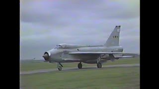 RAF Binbrook Lightnings17th June 1988 [upl. by Latouche981]