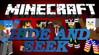 Minecraft Hide And Seek Minigame w AntVenom HuskyMudkipz CaveManFilms and More [upl. by Kendre504]