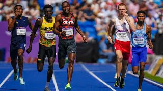 Commonwealth Games 800m Final  Birmingham 2022 [upl. by Naxela]