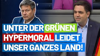 Unter der grünen Hypermoral leidet unser ganzes Land Dr Malte Kaufmann AfDFraktion im Bundestag [upl. by Phillane735]