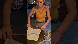 The most popular roti lady in bangkok Sala Daeng BTS Station shorts [upl. by Avirt]