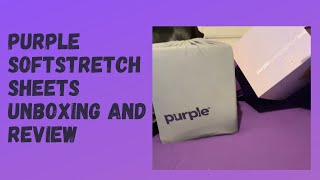 Purple SoftStretch Sheets Unboxing Review [upl. by Selene]