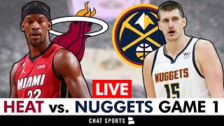 2023 NBA Finals Live Nuggets vs Heat Game 1 Live Streaming Scoreboard PlayByPlay Highlights [upl. by Rapsac856]