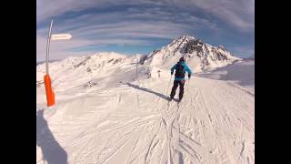 Val Thorens  Niverolle Piste [upl. by Nihahs]