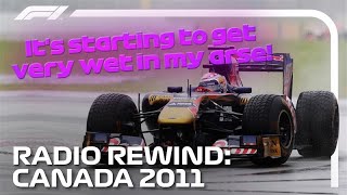 Button Wins F1s Longest Ever Race  Radio Rewind  2011 Canadian Grand Prix [upl. by Adnawed]