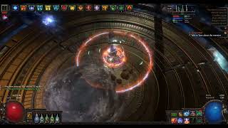 POE 321  Vaal Blade Vortex Occultist fight The Twisted [upl. by Abihsot]