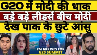 pak media 😀 shocking reaction after to see modi Modi chant In g20 summit 🥹pak media reaction [upl. by Hasheem]