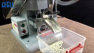 Mini Desktop Tdp 5 Single Punch Tablet Press Machine [upl. by Nywled]