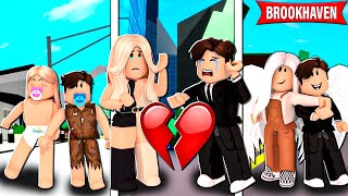 CICLO DE VIDA DO AMOR ALÉM DA VIDA  HISTORINHA DE BROOKHAVEN RP ROBLOX 🏡 [upl. by Mavra332]