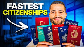 12 Fastest Countries for Citizenship by investment [upl. by Adias]